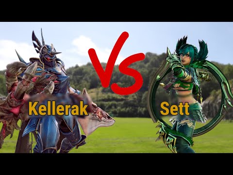Kellerak (Nightmare) VS Sett (Tira)