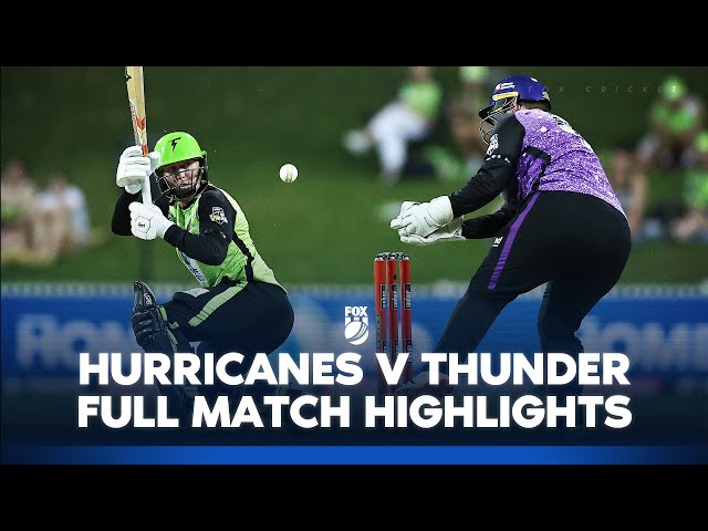 Sydney Thunder Women v Hobart Hurricanes Women | Full Match Highlights I 27/11/24