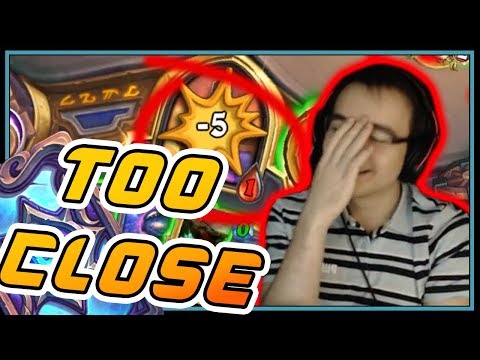 That was WAY TOO CLOSE | Rise of Shadows | Hearthstone | Kolento