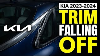 Kia K5 Chrome Trim Peeling Off? (Recall SC346 Fix)