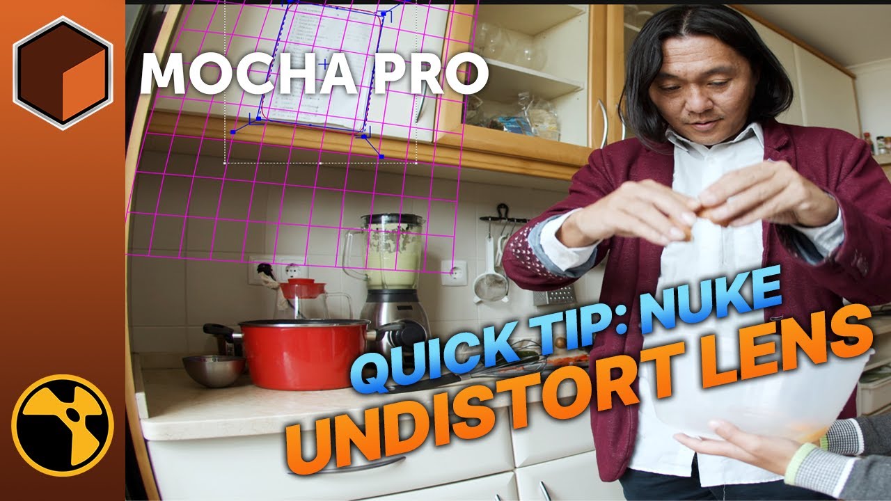 Mocha Pro Quick Tip: Lens Distortion and STMaps in Nuke