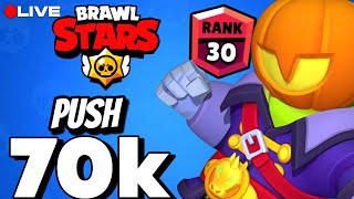 Rumo aos 70 MIL Troféus  + 20 rank 30 no Brawl Stars!