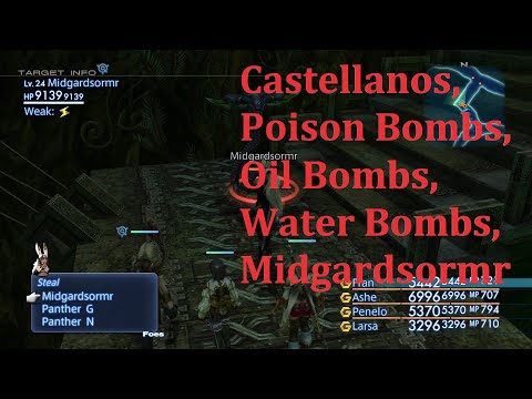 Final Fantasy XII The Zodiac Age OP Before Phon Coast P3 (Bombs, Bombs, & more Bombs)