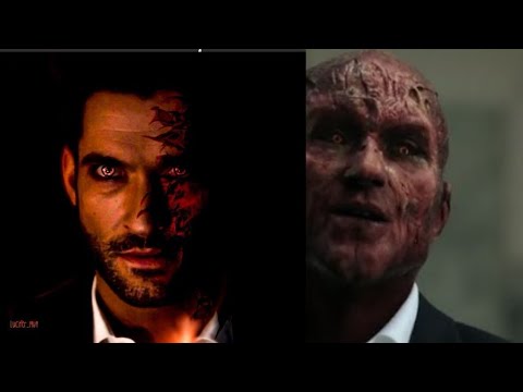 lucifer and chloe Azrael blade - fight | lucifer season 6 | tom Ellis | Lauren German