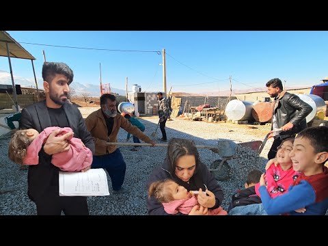 Happy New Year.A vlog about Samira accompanying Ehsan during Ava’s medical examination and treatment