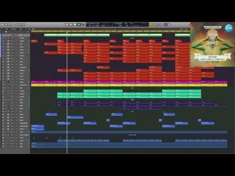 Dub Techno Logic Pro X Template Through the Darkness