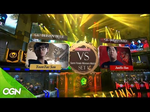 [17.08.13] GC BUSAN BULE vs GC BUSAN RED - 4강 승자전 [블레이드앤소울 토너먼트 2017 코리아 파이널]