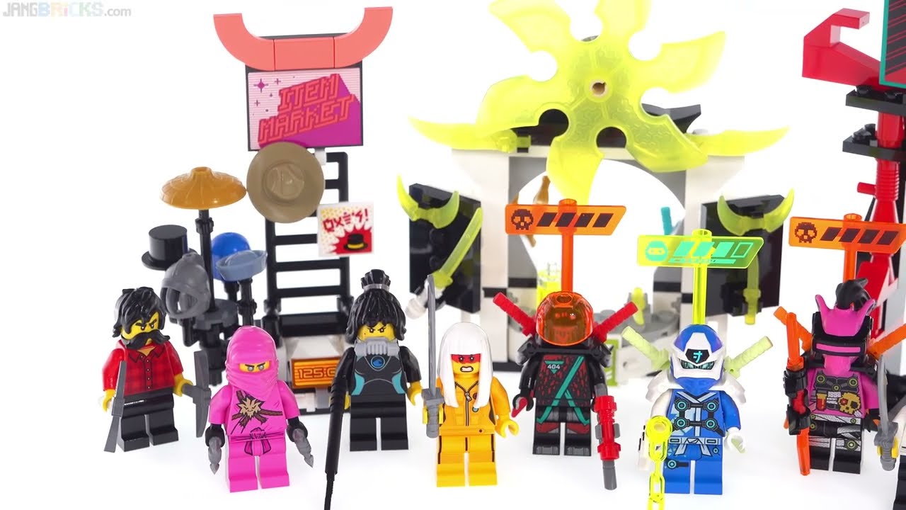 🔄 LEGO Ninjago 2020 Gamer's Market review! 71708 re upload