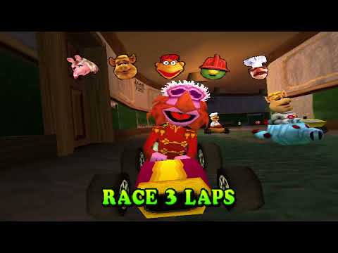 Let's Play Muppet RaceMania | Part 4: The Happiness Hotel [Adventure]