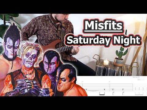 Misfits - Saturday Night | Guitar Tabs Tutorial