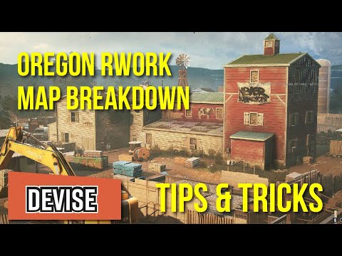 OREGON REWORK RAINBOW SIX SIEGE BREAKDOWN - MAP KNOWLEDGE - WALKTHROUGH