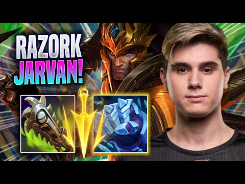 RAZORK IS SO CRAZY WITH JARVAN! - FNC Razork Plays Jarvan JUNGLE vs Wukong! | Season 2022