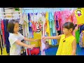 At The Clothes Store