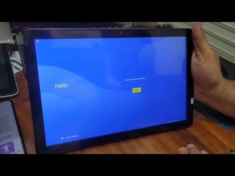 TCL TAB 10 Lite 8091 FRP Bypass Android 10 Without PC - tcl 8091 frp bypass - tcl 8092 frp bypass