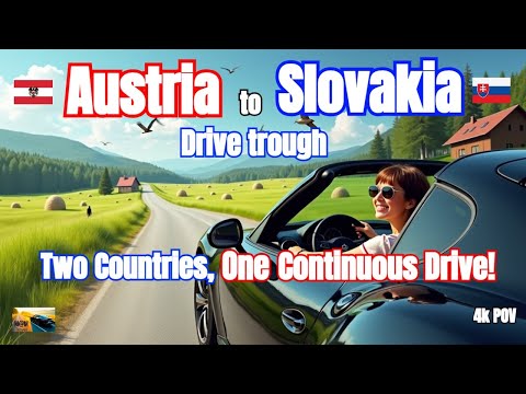 Austria → Slovakia — a time-lapse road trip through two worlds!
