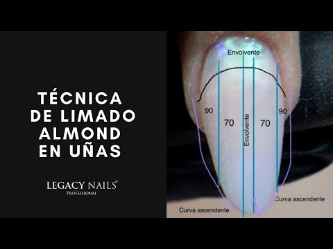 TÉCNICA DE LIMADO ALMOND │ VIDEO TUTORIAL │ LEGACY NAILS