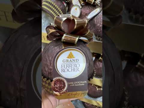 🍫 GRAND FERRERO ROCHER DARK CHOCOLATE #shorts #chocolate #chocolate #satisfying