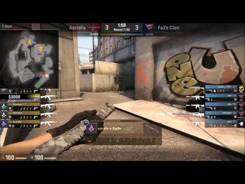 POV - Xyp9x (Astralis)(24-14) vs FaZe / ECS Season 2 Europe / 7th of November 2016
