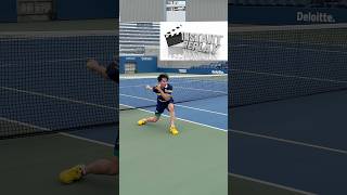 Being a ball boy is way harder than it looks. ✌️@usopen @Whrisss @whosrandomkid