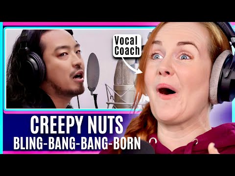 Creepy Nuts Chaos! | Vocal Coach Analysis | Bling‐Bang‐Bang‐Born | Japanese Hip-Hop Reaction