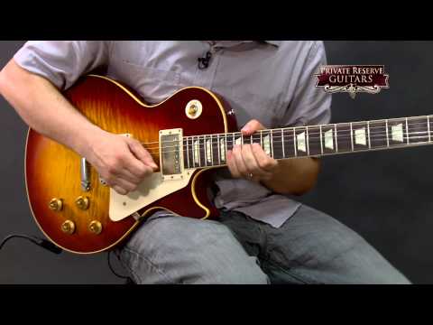 Gibson Custom 1959 Les Paul Reissue Electric Guitar 2013 VOS BB Bourbonburst