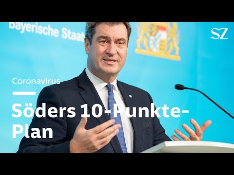 Corona-Regeln in Bayern: Söders 10-Punkte-Plan