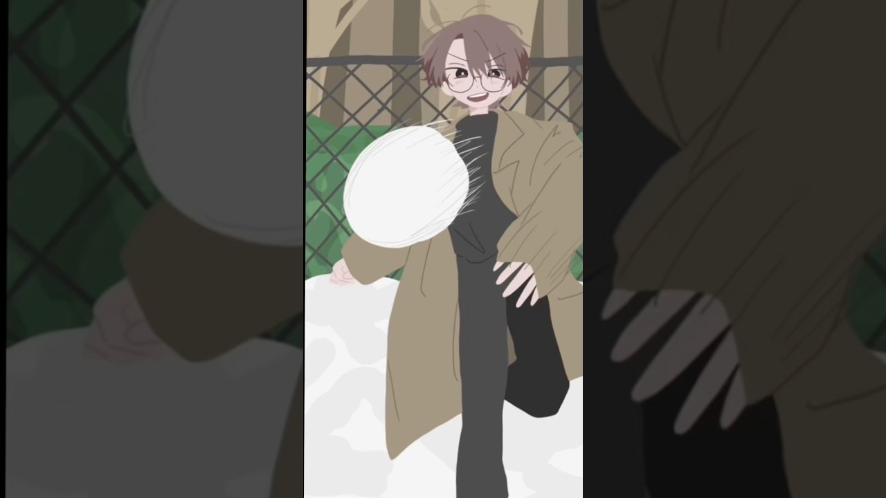 色塗りは飽きちゃった…#創作#アニメーション#練習