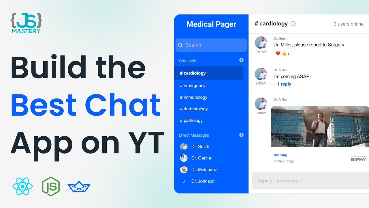 Build and Deploy a Full Stack Realtime Chat Messaging App with Authentication & SMS Notifications