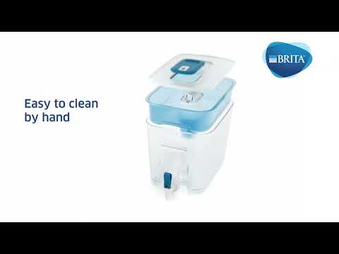 Brita Konvice - Filtrační zásobník vody Flow Memo, objem 8200 ml, modrá 1039277