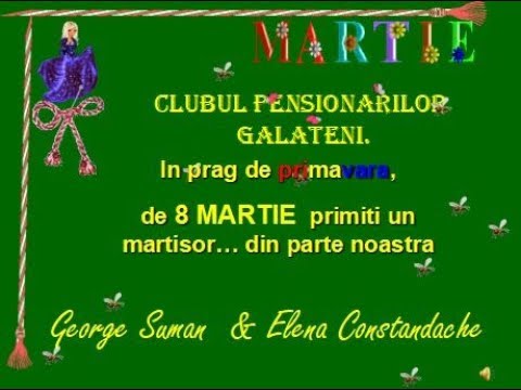 8 martie la Clubul Pensionarilor