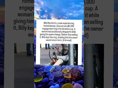 Homeless Man Finds $4K Ring—What He Does Next Will Amaze You!#trendingnews #shorts