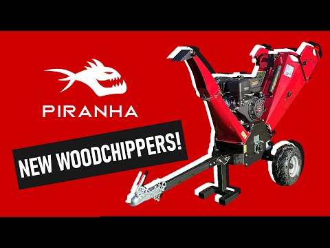 Piranha 15hp Woodchipper 120mm / 4.7" Capacity - Image 2