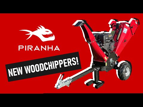 Piranha 6.5hp Woodchipper 100mm / 3.9" Capacity - Image 2