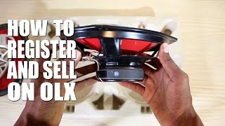 How to register and how to sell items on OLX