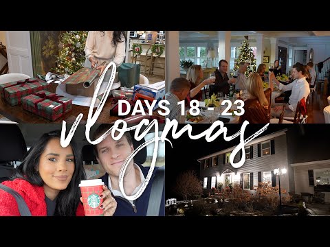 Last Days Before Christmas, Husband's Family Holiday Party, + more | VLOGMAS DAYS 18 - 23