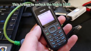 How to Unlock the Nokia 1208 RH-105 with Advance Turbo Flasher