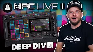 Video thumbnail for AKAI MPC Live III - A Whole New MPC Experience! by Andertons Synths, Keys and Tech