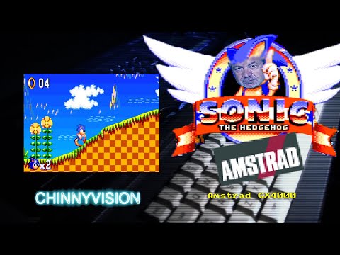 ChinnyVision - Ep 570 - Sonic The Hedgehog - Amstrad GX4000