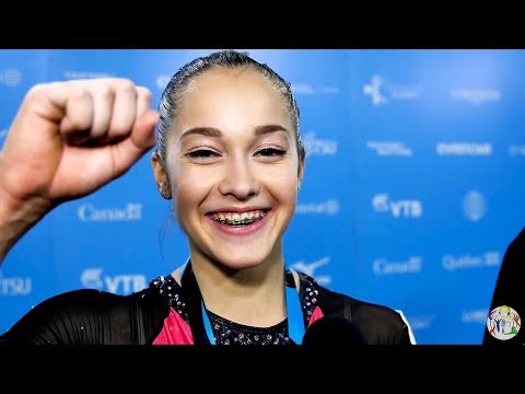 Elena Eremina (RUS) Interview - 2017 World Championships - All Around Final