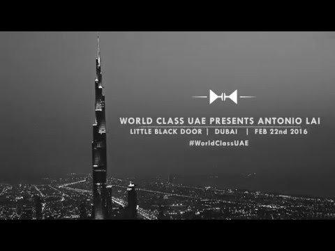 Antonio Lai in Little Black Door - World Class UAE 2016