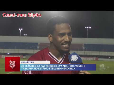 Melhores momentos de Itabaiana 0 x 1 Sergipe