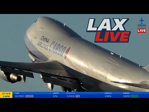 🔴LIVE LOS ANGELES (LAX) AIRPORT ACTION! (January 11th, 2026)