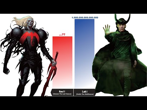 KNULL The God Of Symbiote vs MCU GODS Power Levels