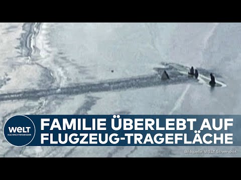 FLUGZEUGABSTURZ IN ALASKA: Familie überlebt auf Eissee – nach zwölf Stunden spektakulär gerettet!