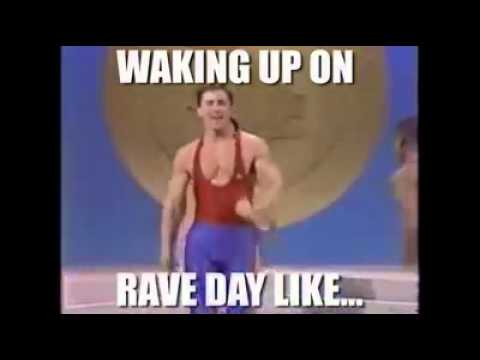 Waking up on rave day
