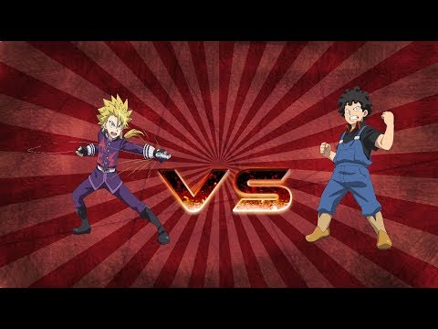 Wild Wyvern Vs Holy Horusood! Beyblade burst battle!