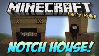 Minecraft | NOTCH'S HOUSE! | Let's Build/Build Showcase [1.5.1]