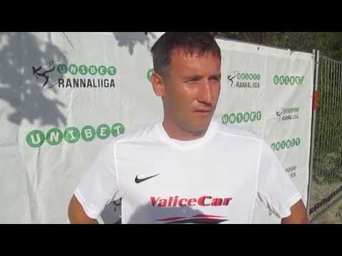 EESTI RANNAJALGPALLI MEISTER 2016 - FC ValiceCar kapteni  Aleksei Galkini intervjuu