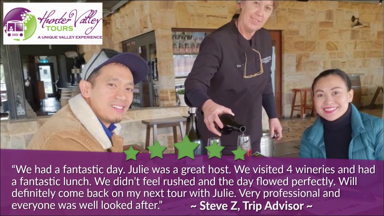 Company video HUNTER VALLEY TOURS