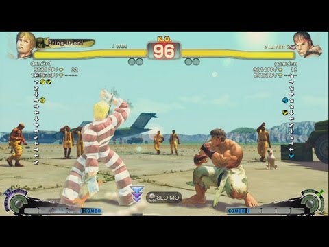 Daigo Umehara (Ryu) vs Sasaki (Cody) - AE 2012 Match *1080p*